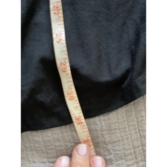 Land's End Women's Long Sleeve Soft Performance Roll Tab Tunic 2XL Black - Picture 12 of 12